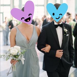 Monique Lhuillier size 4 bridesmaid dress